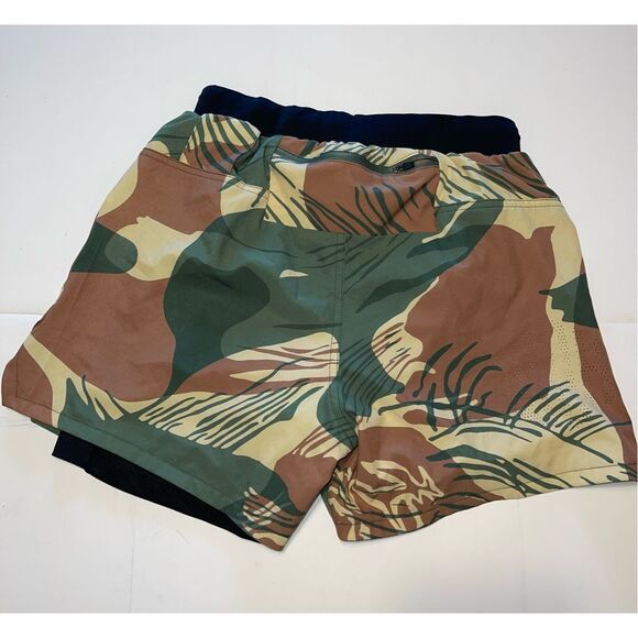 We Go Home Shorts Mens Small Camouflage Workout Gym Lined 3" Inseam‎ Logo - Picture 7 of 9
